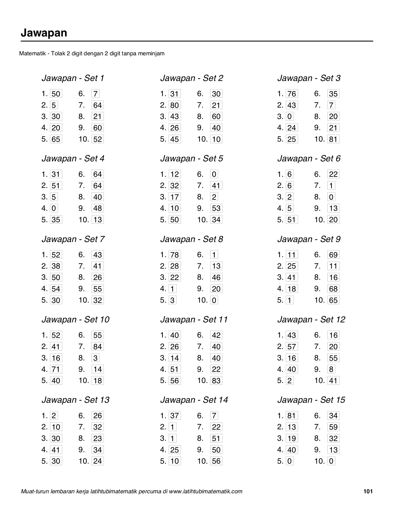 Soalan Matematik Tahun 3 Kssr Sjkt Resepi Book H